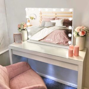 Venice LED Light Touch Screen Bluetooth Speaker Hollywood Mirror