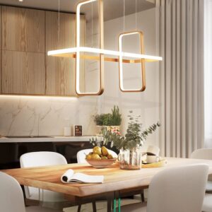 Afreen Gold Black White 3 Tier Ceiling Pendant Light