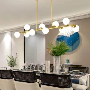 Jasmine Gold Black Ceiling Pendant Light