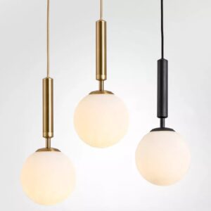 Melbourne Luxury Gold Black Round LED Ceiling Light
