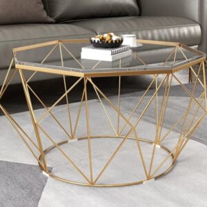Angelo Glass Top Coffee Side Table