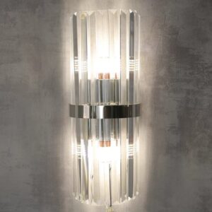 Belgravia Modern LED Silver Gold Wall Light