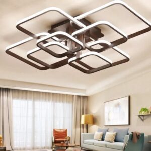 Wave Gold Black White 3 Tier Ceiling Pendant Light