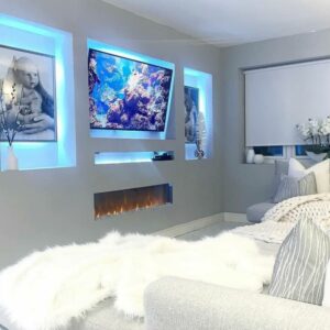 Knightsbridge LED Electric Fire