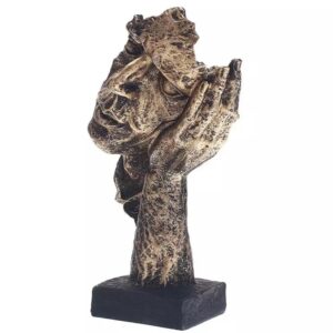 Listening Ornament Art Resin Statue