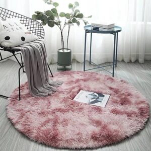 Merano Round Fur Rug