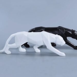 Panther Ornament Art Resin Statue