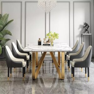 Saveo Marble Dining Table