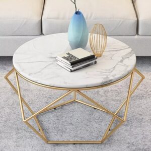 Savio Marble Top Coffee Side Table