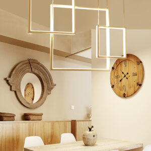 Neo Black White 3 Tier Ceiling Pendant Light