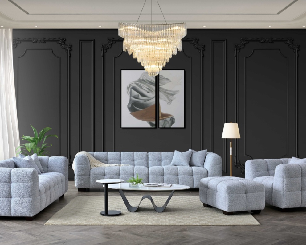 Tribeca boucle sofa