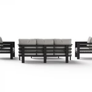 Andros Outdoor 5 Seater Lounge Luxury Modern Garden Patio Furniture Set