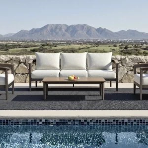 Hemera Outdoor 5 Seater Lounge Luxury Modern Garden Patio Furniture Set