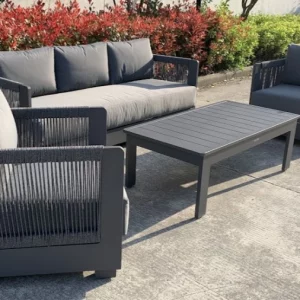 Ares Outdoor 5 Seater Lounge Luxury Modern Garden Patio Furniture Set