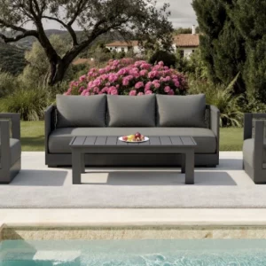 Ares Outdoor 5 Seater Lounge Luxury Modern Garden Patio Furniture Set